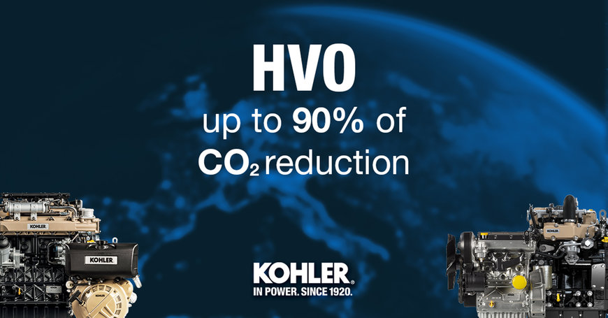 KOHLER Engines approva in Europa l’utilizzo dell’HVO in tutti i motori Diesel